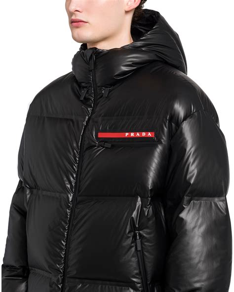 prada nylon jakke|Prada light re nylon jacket.